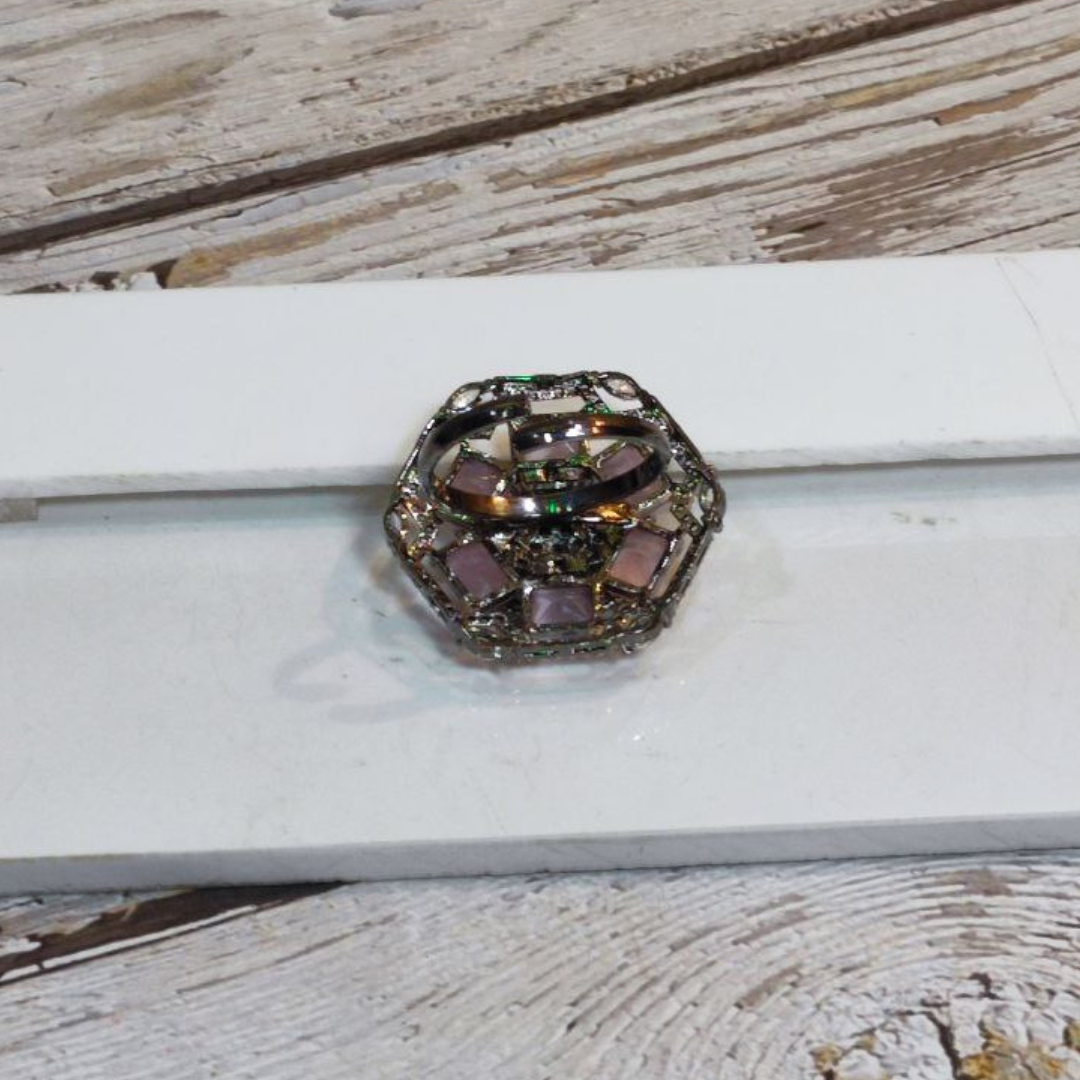 DIANA PINK AD RING