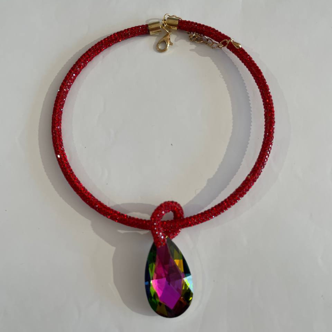 BINNA RED NECKLACE