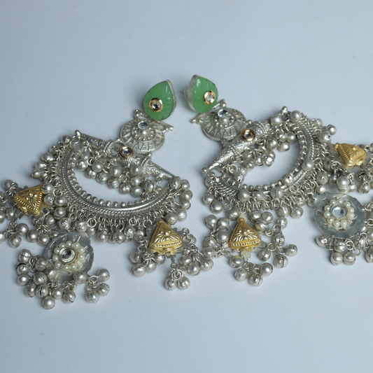 MAHVASH MINT GREEN (S) EARRING