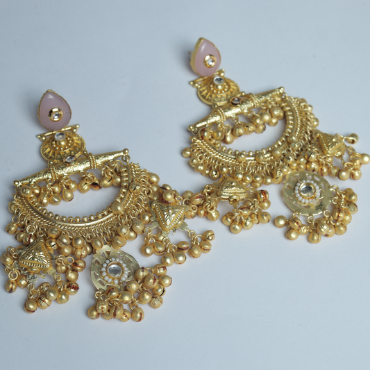 MAHVASH PINK (G) EARRING