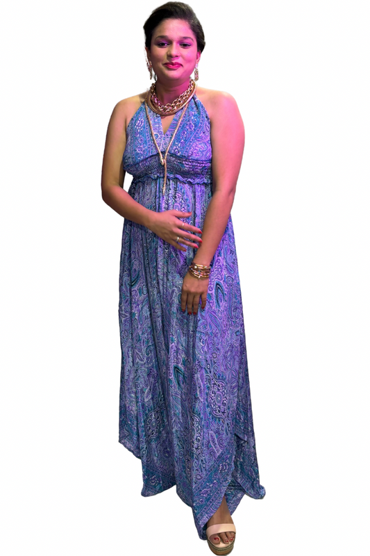 QUEEN LAVENDER JUMP SUIT (MONO) DRESS