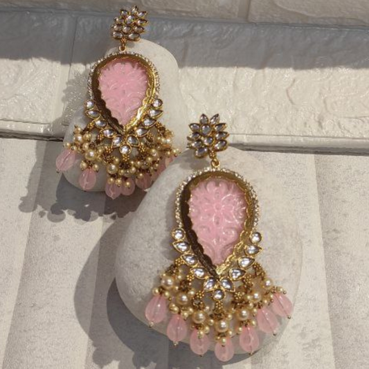 NIRALI PINK EARRINGS
