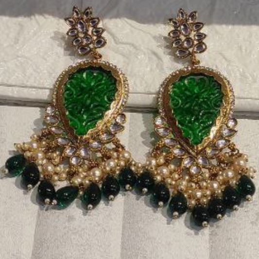 NIRALI EMERALD EARRINGS