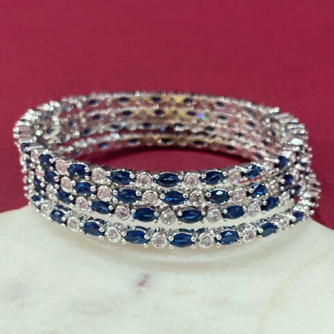 SHINE-BLUE-2/8-BANGLES