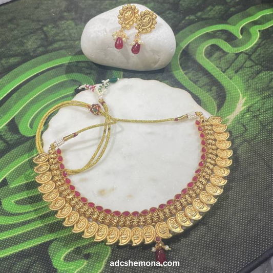 LAXMI RED NECKLACE