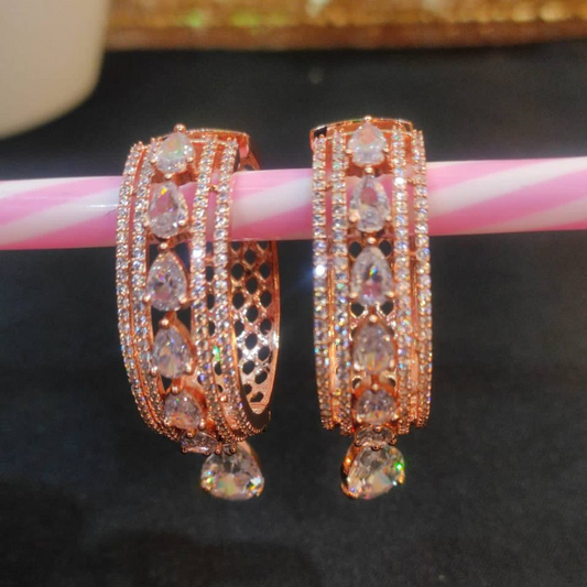 AMELIA ROSE GOLD AD EARRINGS