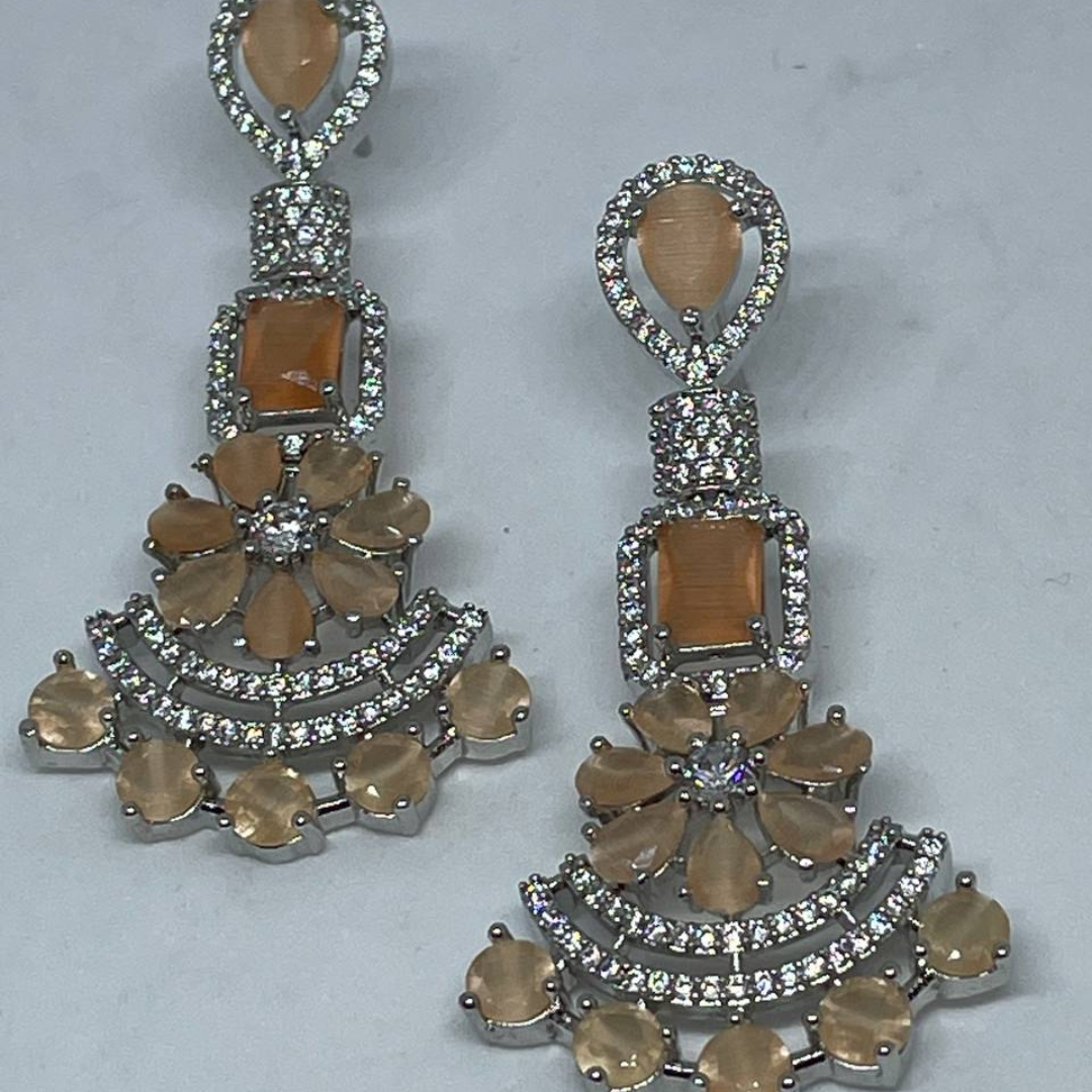 ANNE PEACH EARRING