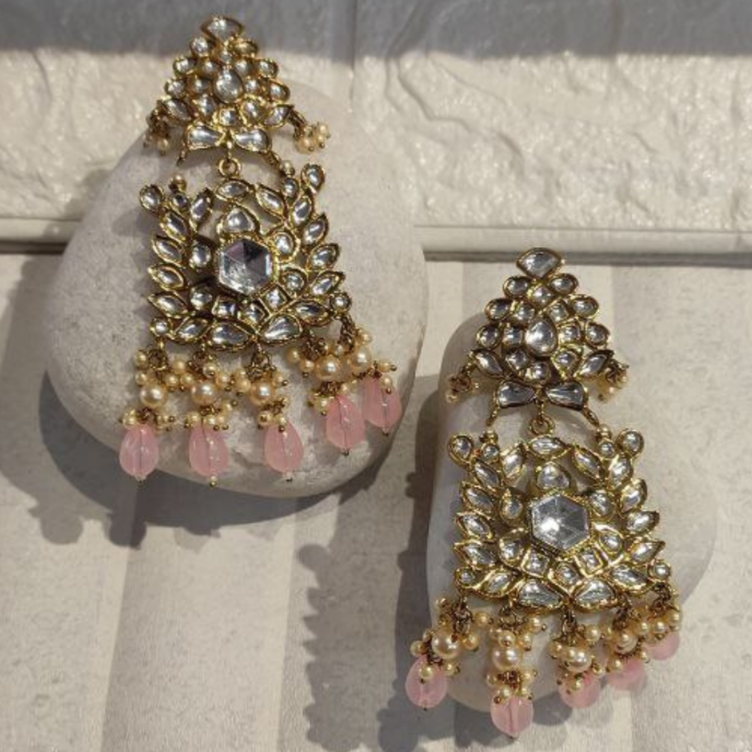 GAJARA PINK EARRINGS