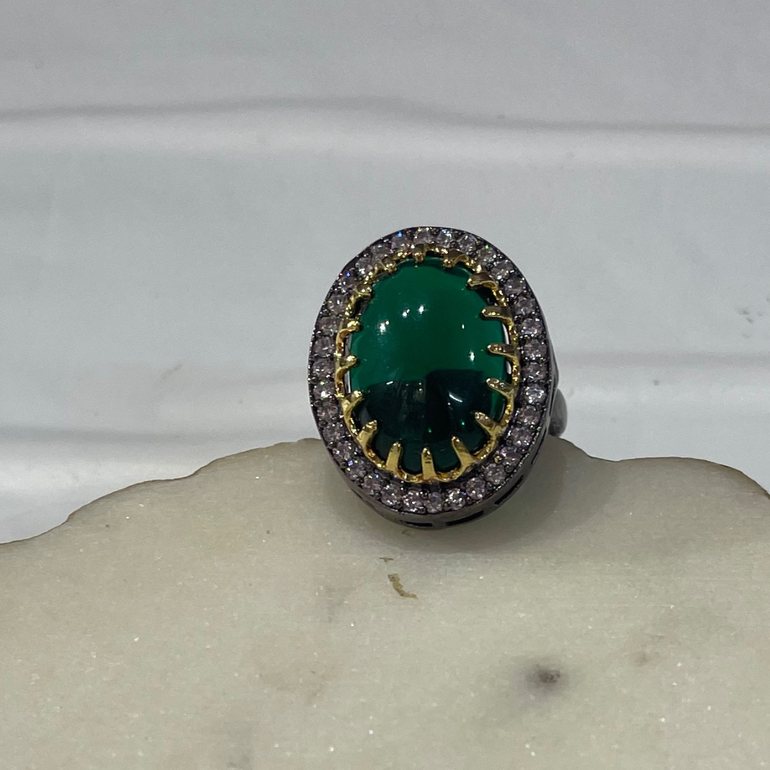 RUHAANI EMERALD RINGS