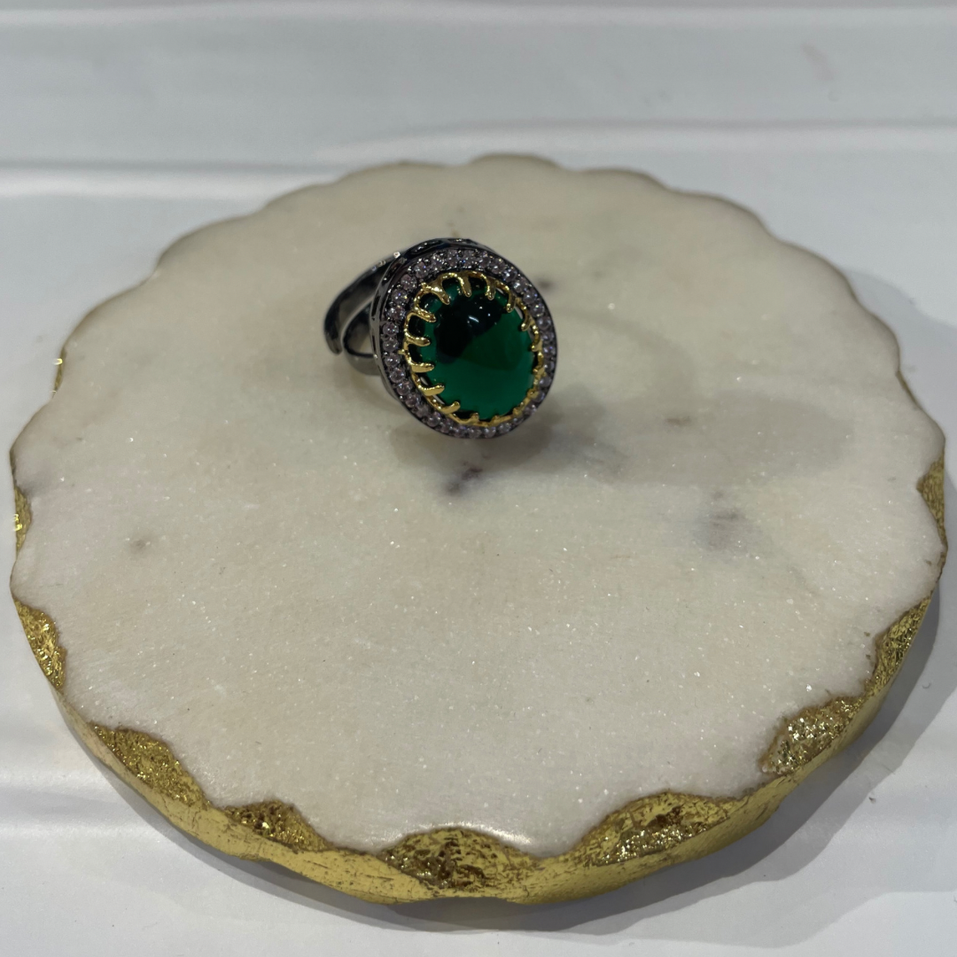 RUHAANI EMERALD RINGS