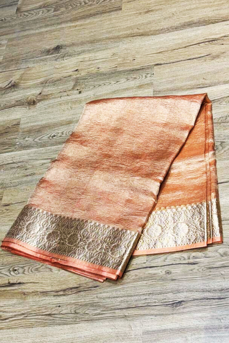 Bronge Madhuri Banarasi saree