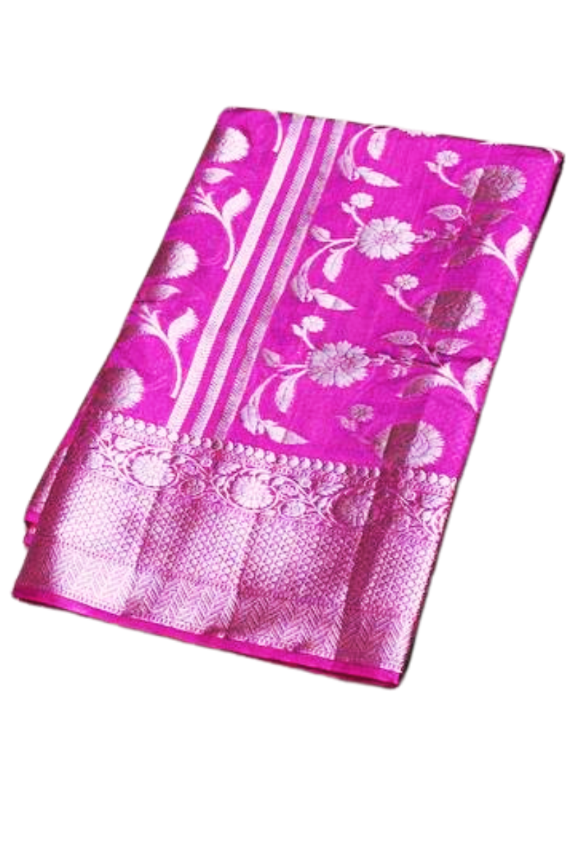 Ira Rani Banarasi raw mango saree