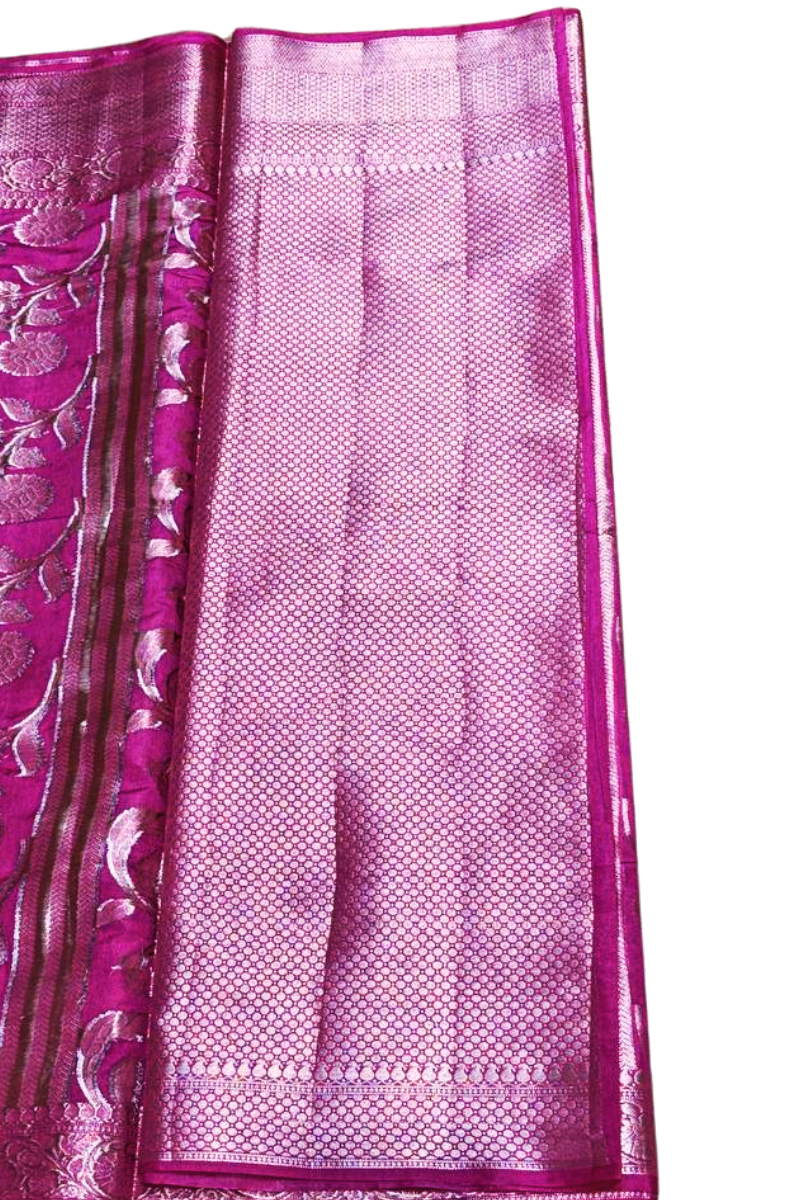 Ira Rani Banarasi raw mango saree