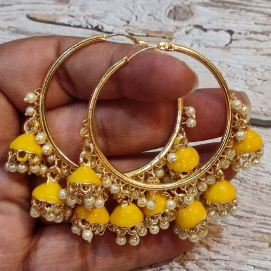 DABANG YELLOW BALI EARRING