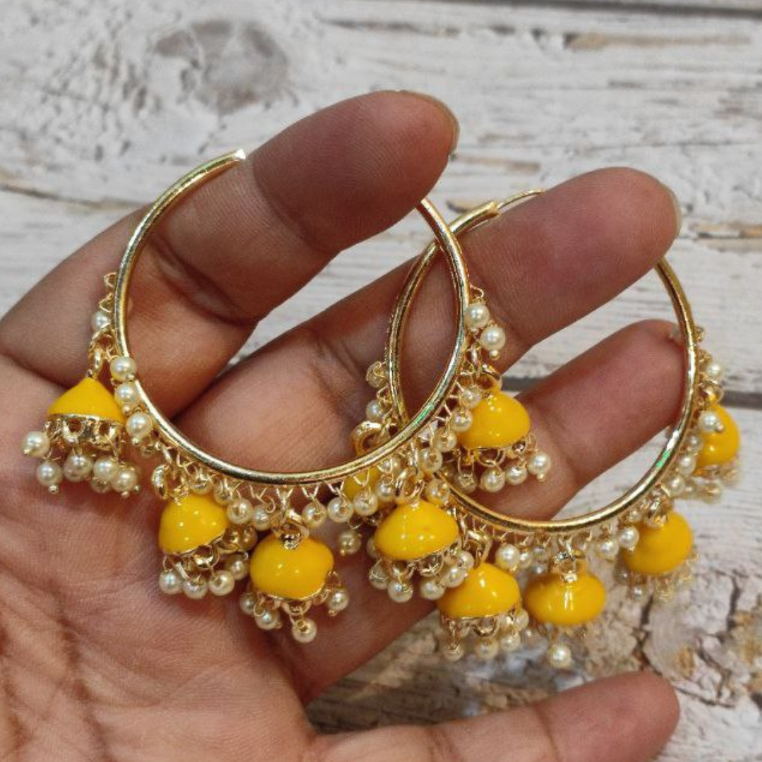 DABANG YELLOW BALI EARRING