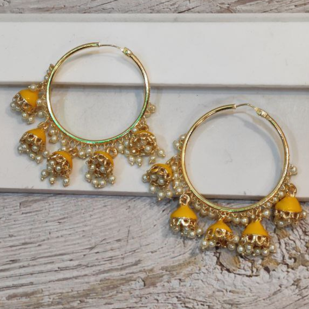 DABANG YELLOW BALI EARRING