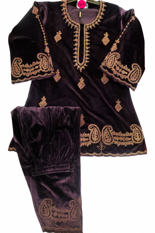 Lavender Hoorian co-ord set