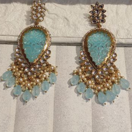 NIRALI TURQUOISE EARRINGS