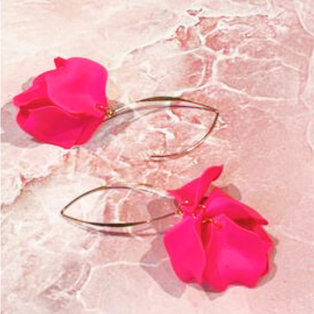 PINK KKOCH EARRINGS