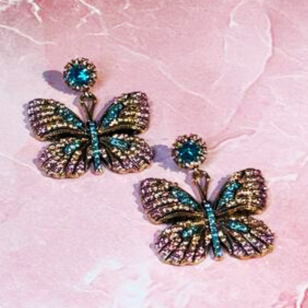 TURQUOISE DIANA EARRINGS