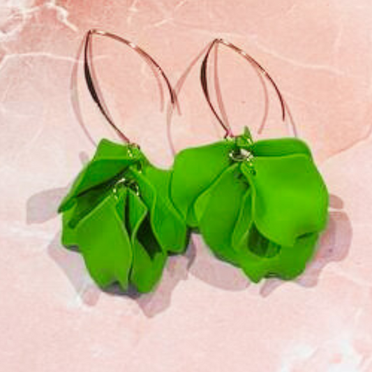 GREEN KKOCH EARRINGS