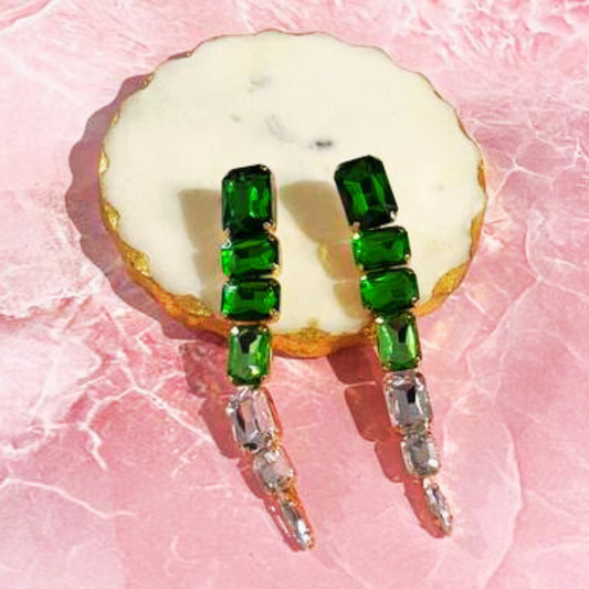 GREEN DAA-RAE EARRINGS