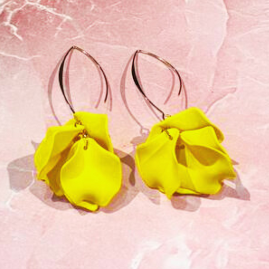 YELLOW KKOCH EARRINGS