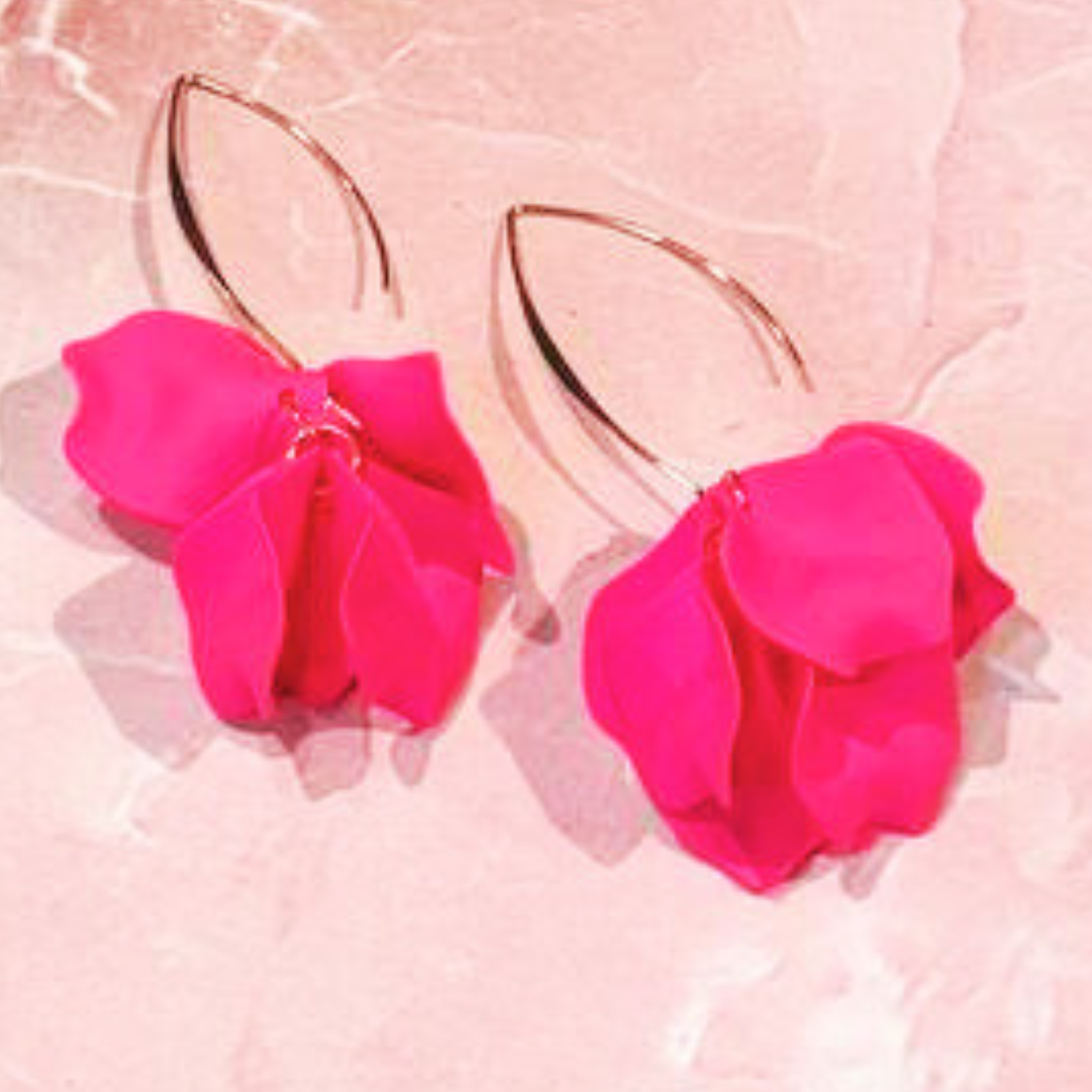 PINK KKOCH EARRINGS