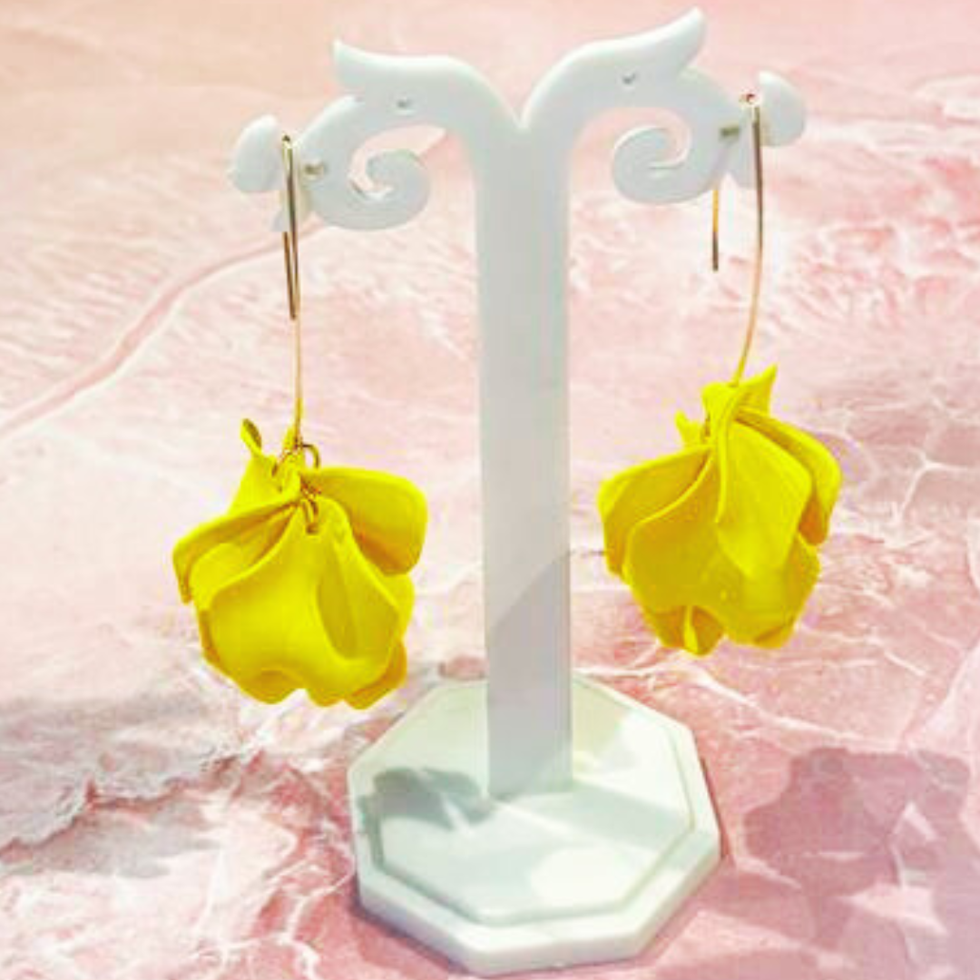 YELLOW KKOCH EARRINGS