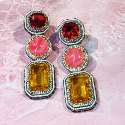 NOSHI RED EARRING