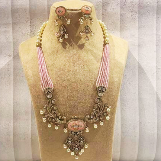 AMBER PINK NECKLACE