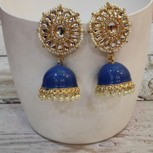 GHUMER GREY JHUMKA