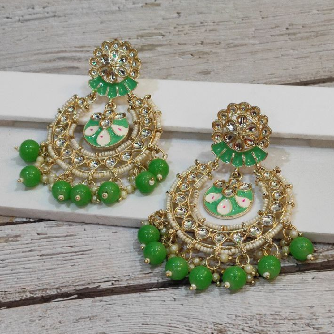 HAYA GREEN EARRING