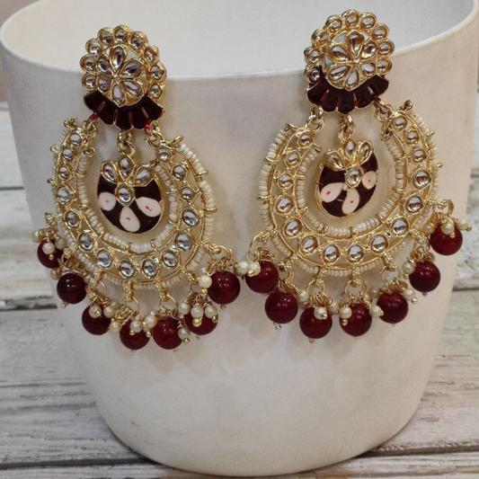 HAYA RED EARRING