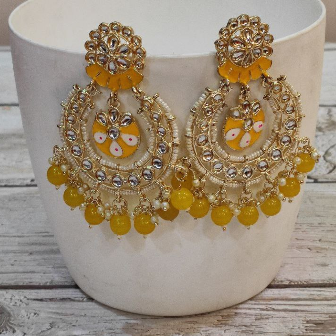 HAYA YELLOW EARRING