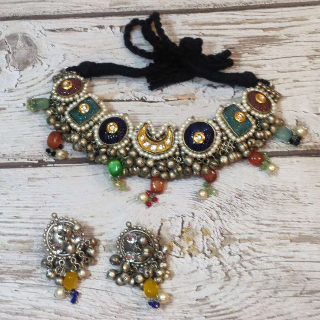 HURA BLUE NECKLACE