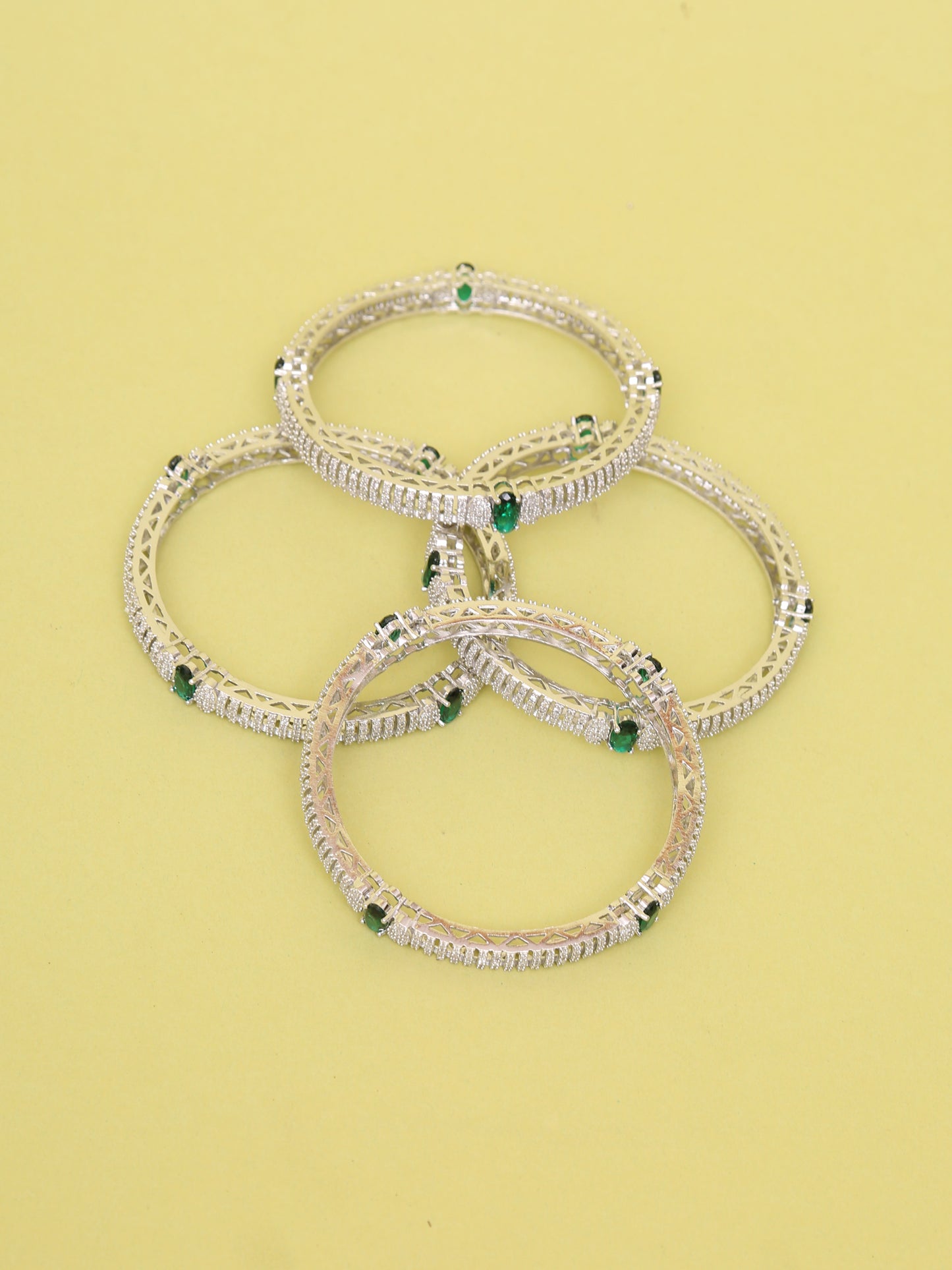 Emerald Taheera bangles