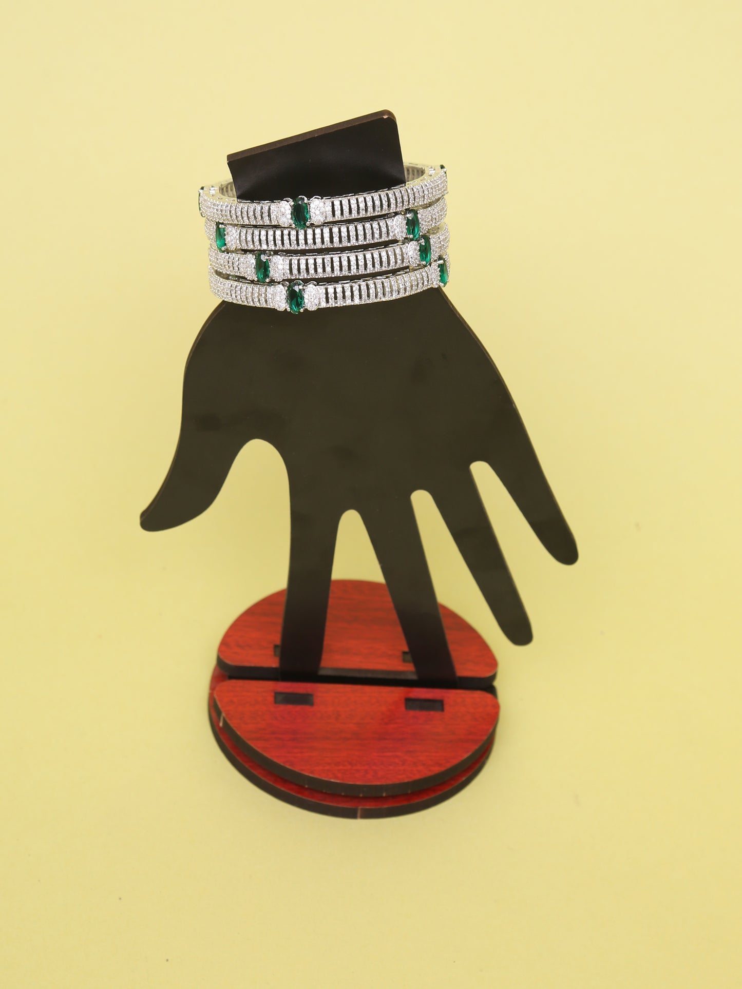 Emerald Taheera bangles