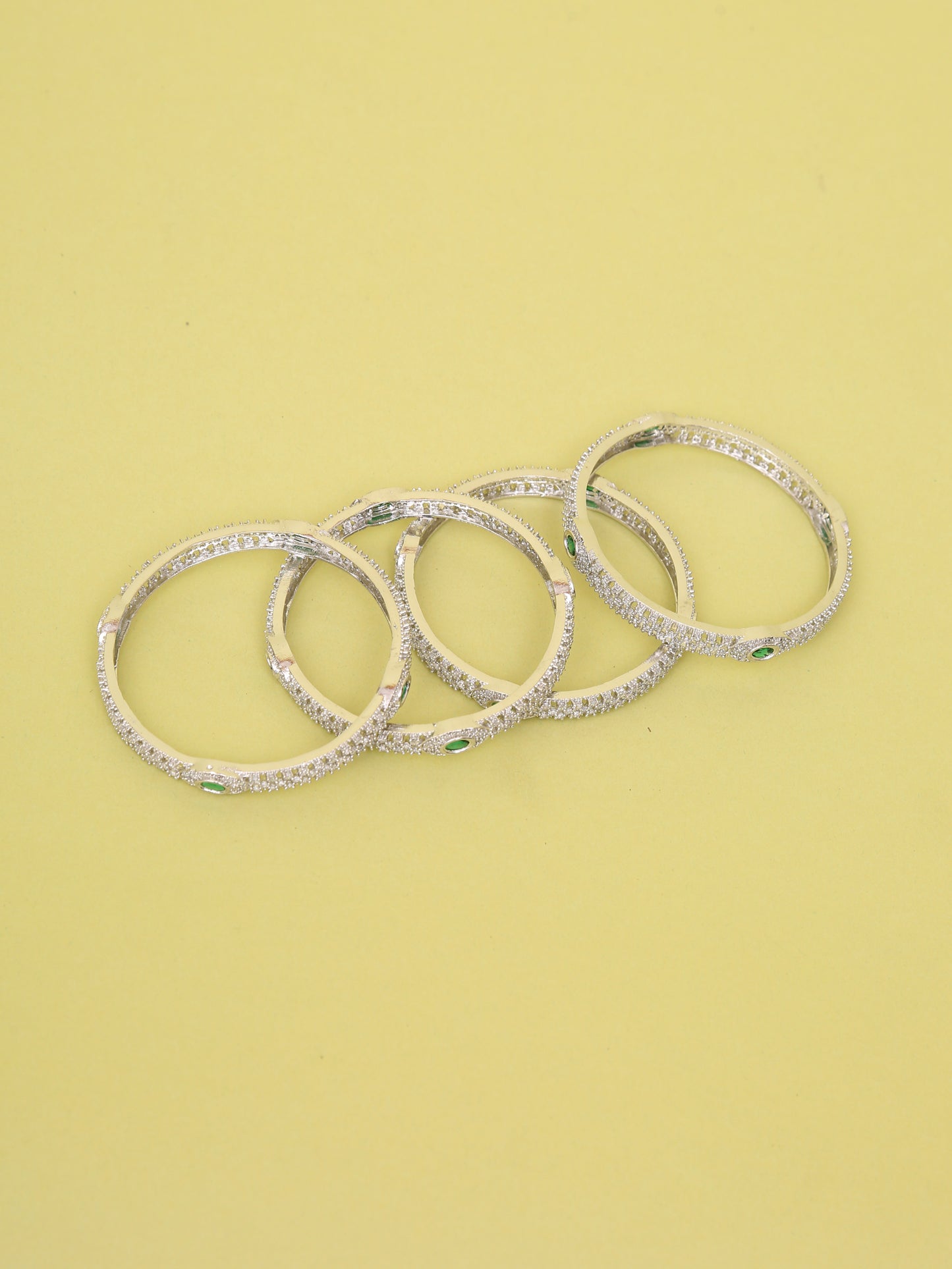 Emerald maharani bangles