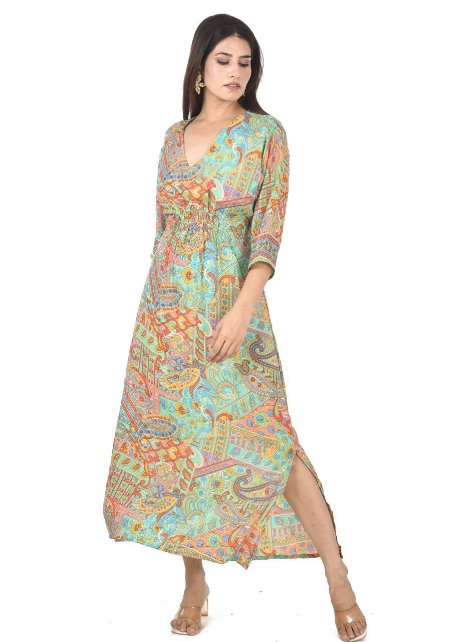 NAZAM PISTA MAXI DRESS