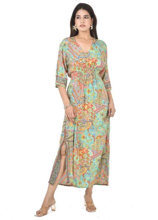 NAZAM PISTA MAXI DRESS