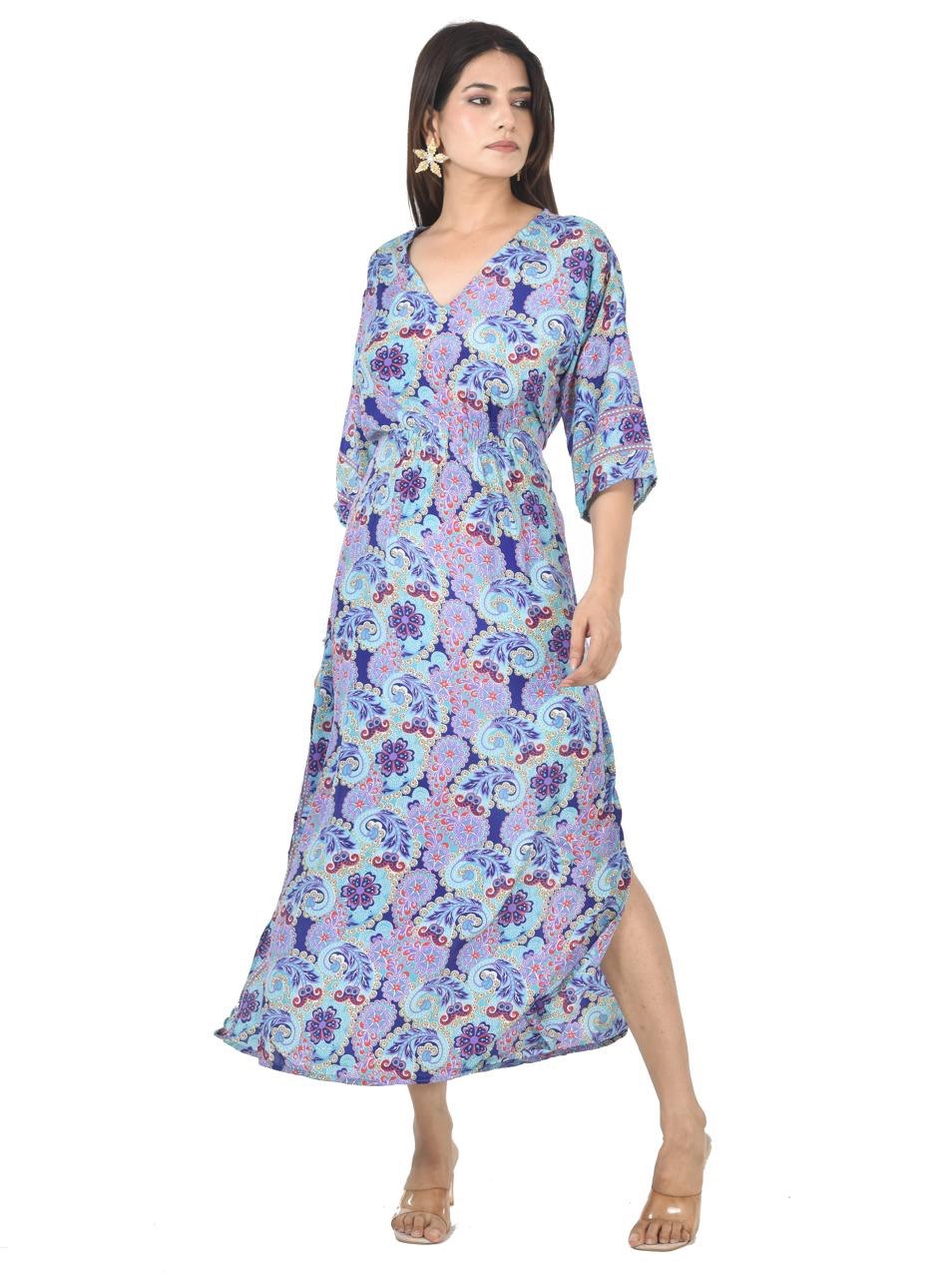 NAZAM LAVENDER MAXI DRESS