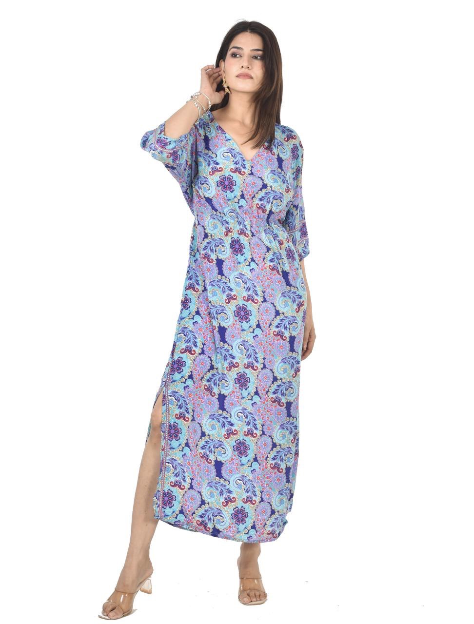 NAZAM LAVENDER MAXI DRESS