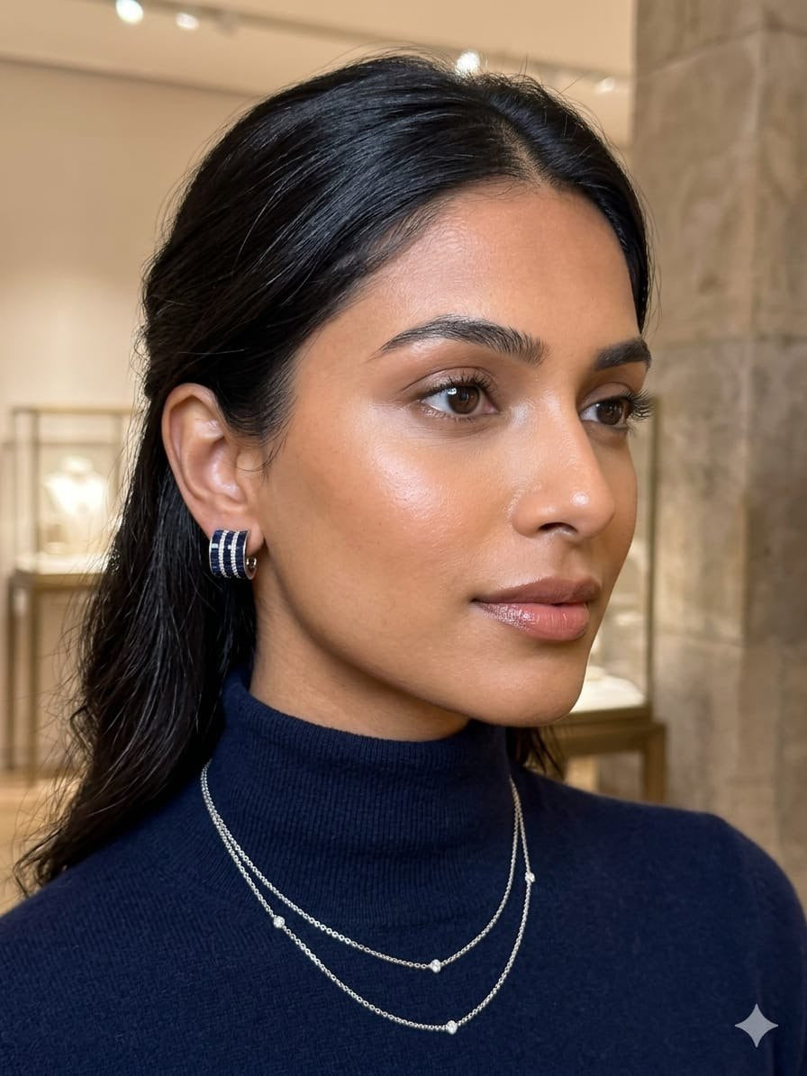 Nancy CZ earrings