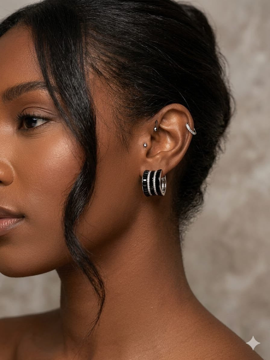 Nancy CZ earrings