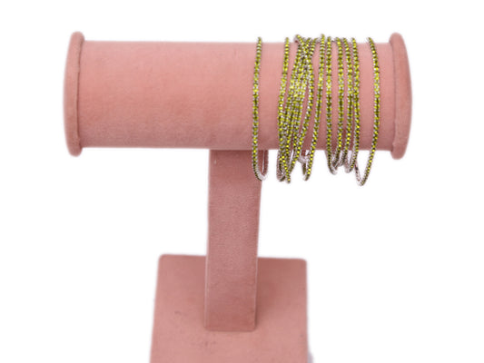 Green Korean bangle set