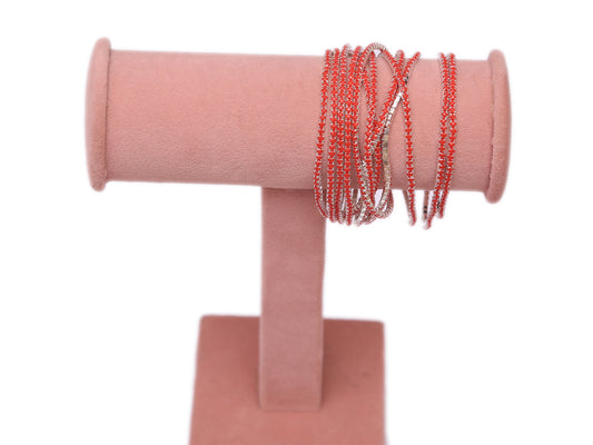 Red  Korean bangle set