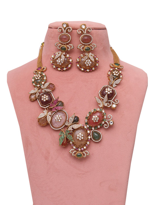 Multi-2 Vantara jewellery set