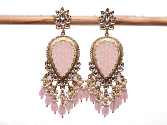 NIRALI PINK EARRINGS