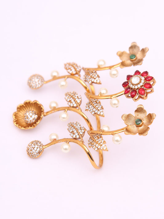 Red 3 in 1 ring